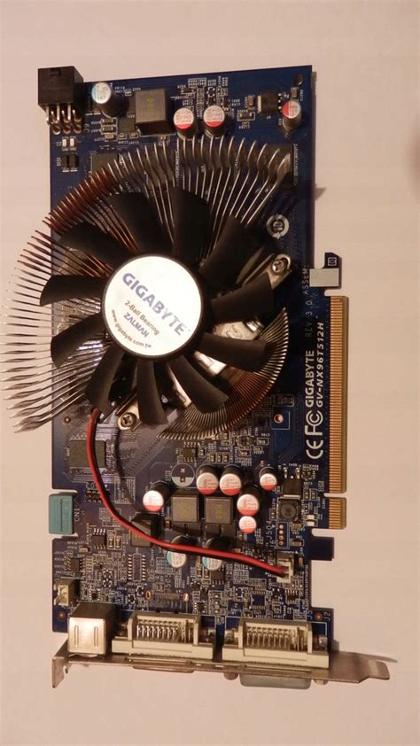 Grafika GeForce 9600GT Gigabyte GV-NX96t512H - 7579209585 - oficjalne ...