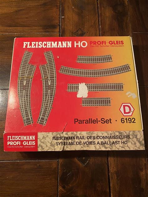 Fleischmann Modelleisenbahn H Parallel Set Profigleis Schotter