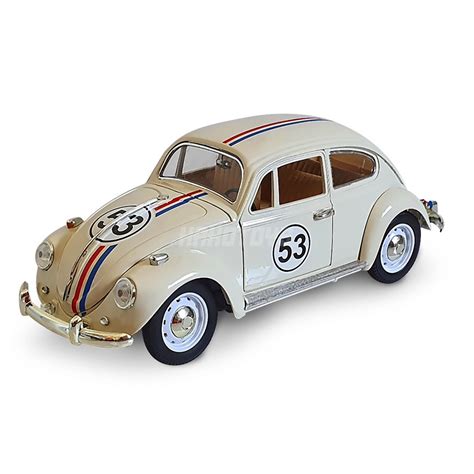 Miniatura Volkswagen Fusca Herbie Motormax Shopee Brasil