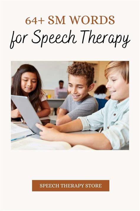 63 Free Sm Blends Speech Therapy Words Speech Therapy Store