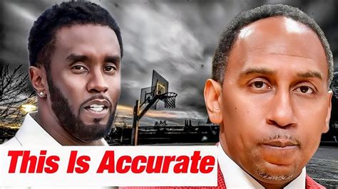 Stephen A Smith Destroys Diddy Again After April Lampros S New Lawsuit