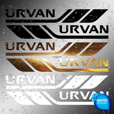 Stickers X Nissan Urvan Racing Decals Stripes Vinyl Weather