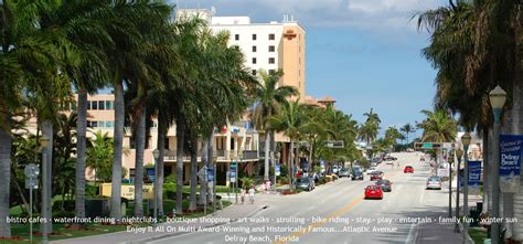 Atlantic Avenue in Delray Beach, Florida, Voted Best Main Street