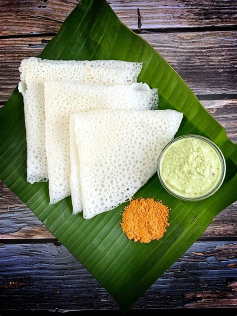 Neer Dosa Literally Meaning Water Dosa In Tulu Is A Crepe Prepared