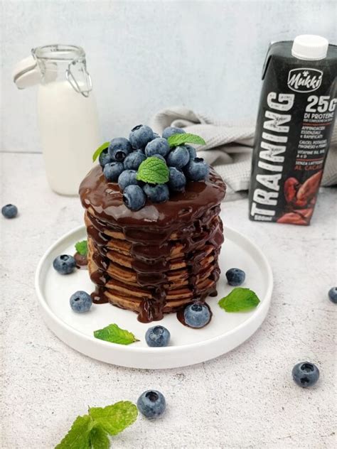 Pancake Cioccolato E Mirtilli Ketty Cucino Oggi