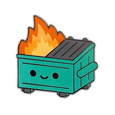 Dumpster Fires Clip Art Library