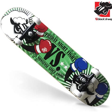 Skate Montado Black Sheep Profissional Ovelha Boxer Virtual Skate