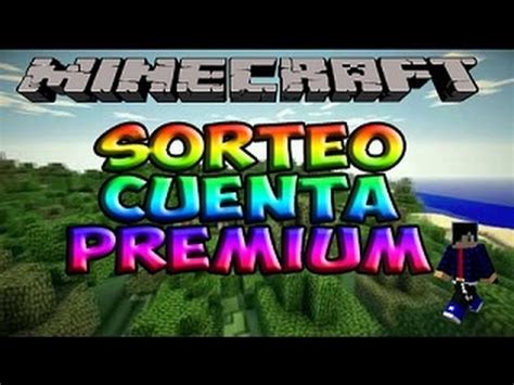 Cerrado Sorteo Cuenta Premium Minecraft Diciembre Youtube