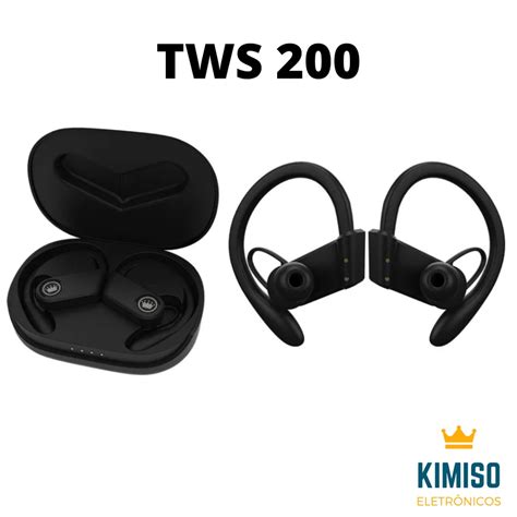 Fone De Ouvido Sport Bluetooth Tws Kimaster Fone Sem Fio