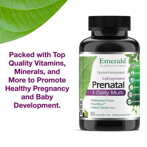 Emerald Labs Prenatal 1 Daily Multi Multivitamin For Pregnant Women