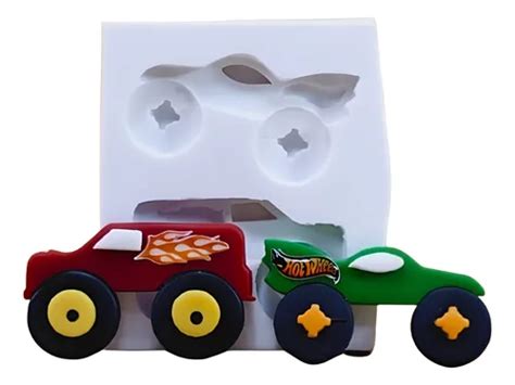 Molde De Silicone Carro Hot Wheels Branco MercadoLivre