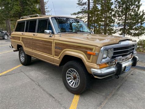 1987 Jeep Grand Wagoneer 4x4 â€œsurvivorâ€ New Drivetrain Excellent No Reserve Classic