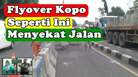 Progres Pembangunan Proyek Flyover Kopo Begini Cara Menyekat