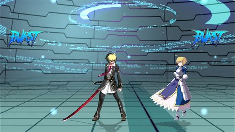 MUGEN Melty Blood Type Lumina Artoria Pendragon Saber Sprite