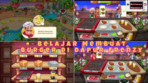 Cara Membuat Burger Di Dapur Frenzy Game Edukasi Anak Game Nafeeza