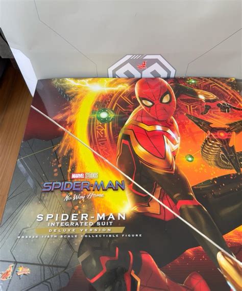 Hot Toys Spider Man Integrated Suit Deluxe Mms Carousell