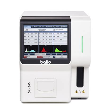 Automatic Hematology Analyzer OX 360 Balio Diagnostics For