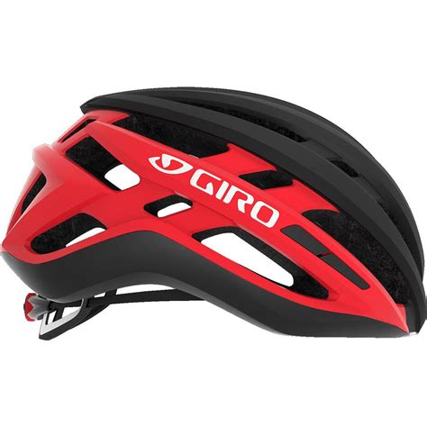 Giro Agilis MIPS Road Cycling Helmet (Matte Black/Bright Red) – Large