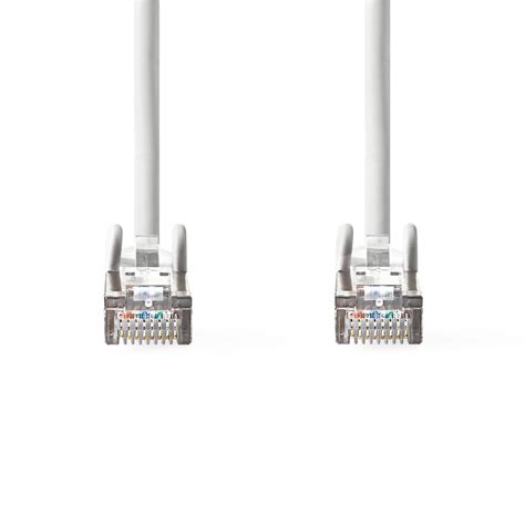 Câble CAT 6a SF UTP RJ45 Male RJ45 Male 7 50 m Rond PVC