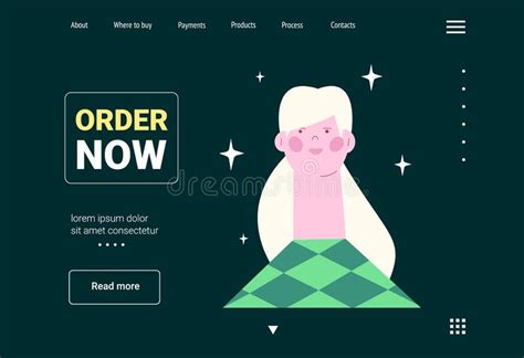 Portrait Of A Cute Smiling Blonde Girl Stock Vector Illustration Of Hair Person 215341446