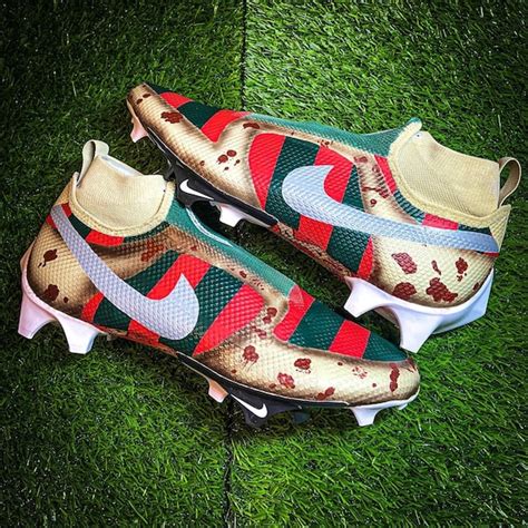 Mens Freddy Krueger Custom Nike Cleats | Etsy