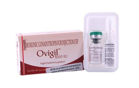 Ovigil Iu Human Chorionic Gonadotropin Hcg Iu Packaging