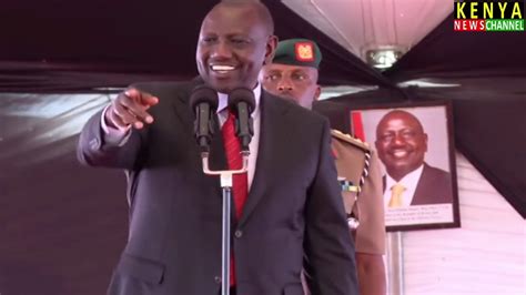 President Ruto Speech Today In Machakos During Groundbreaking Of Mavoko