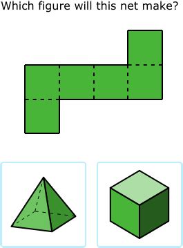 Ixl Nets Of Three Dimensional Figures Grade Maths Practice