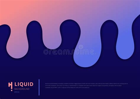 Gradient Liquid Color Abstract Fluid Shapes Vector Color Paint