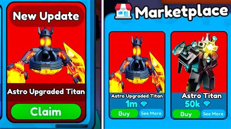 😱 I Got Astro Upgraded Titan Cameraman ☠️ I Sold Astro Upgraded Titan For 1m Gems 💎 Youtube