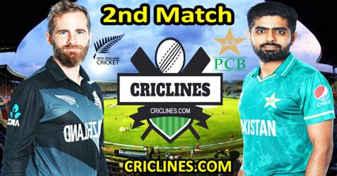 Today Match Prediction New Zealand Vs Pakistan Nd T New Zealand T I