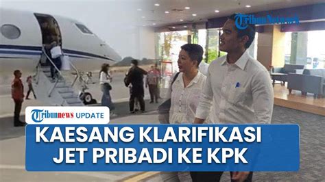 Kaesang Pangarep Datangi Kpk Klarifikasi Jet Pribadi Inisiatif Pribadi