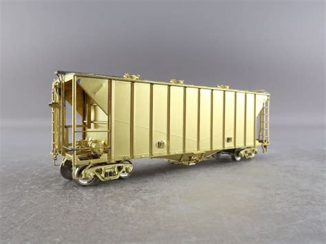 Ho Brass Model Omi At Sf Santa Fe Covered Hopper Triangular