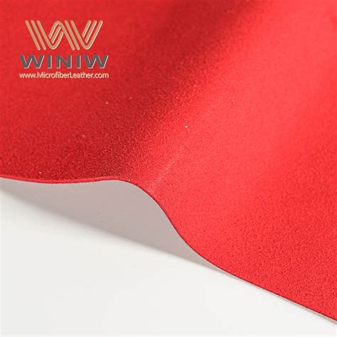 Soft Microfiber Imitation Micro Suede Leather Material For Shoes