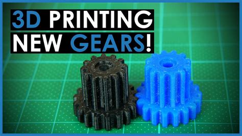 3d Printed Gear Repair With Fusion 360 Practical 3d Printing Youtube