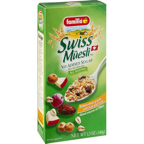 Familia Familia Swiss Muesli Cereal No Added Sugar 12 Oz Shipt