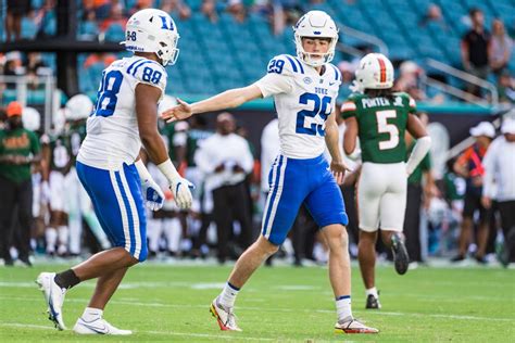 Duke football 2023 positional preview: Special teams - The Chronicle