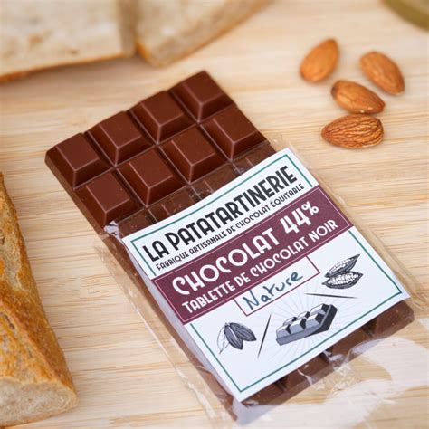 Nouveauté Tablettes de Chocolat noir Bio 60 La Patatartinerie