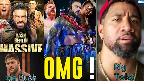 ROMAN Reigns MASSIVE MATCHES Leaked SOLO Vs ROMAN WWE BASH In