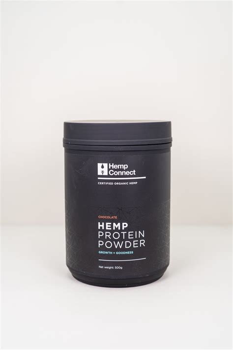 Hemp Connect Hemp Protein Powder Chocolate Down To Earth Organics