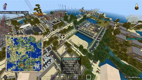 Village City World (November 2023 - v1.30.60) Minecraft Map