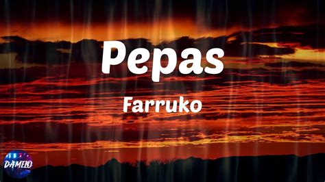 Farruko Pepas Lyrics Youtube