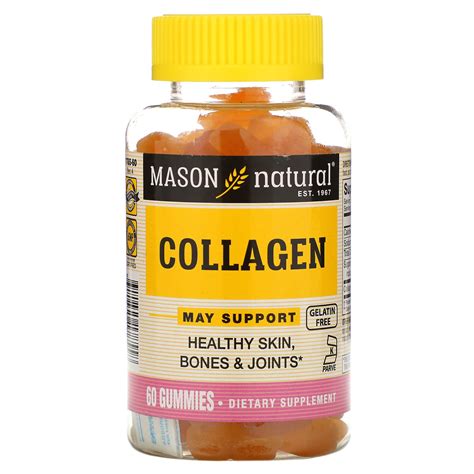 Mason Natural, Collagen, 60 Gummies