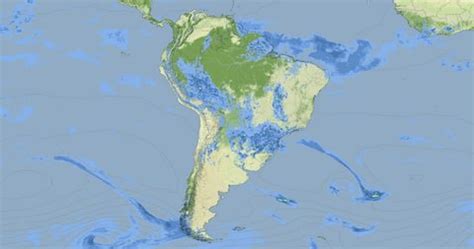 Meteorological Map Displays Precipitation Atmospheric Pressure Stock ...