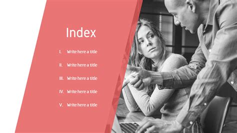 Index Simple Slide