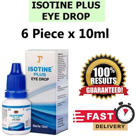 Isotine Plus Eye Drops For Cataract Vision Macular Degeneration