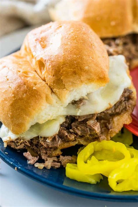 Slow Cooker Italian Beef Sandwiches Slow Cooker Italian Beef Sandwich