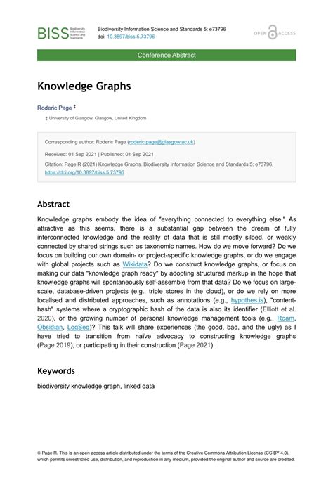 (PDF) Knowledge Graphs