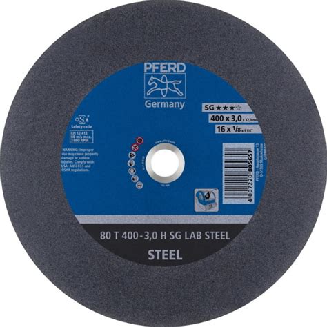 Cut Off Wheel SG LAB Steel 400x3 32mm Pferd Stokker Tools