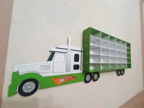 Toy Storage Hot Wheels Shelf For Car 30 Section Playroom Storage Display For Hot Wheels Cars